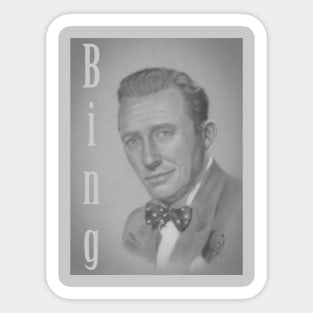 Bing Crosby Sticker